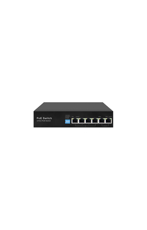 PS-1004E-2E 4+2 Port AI POE Switch