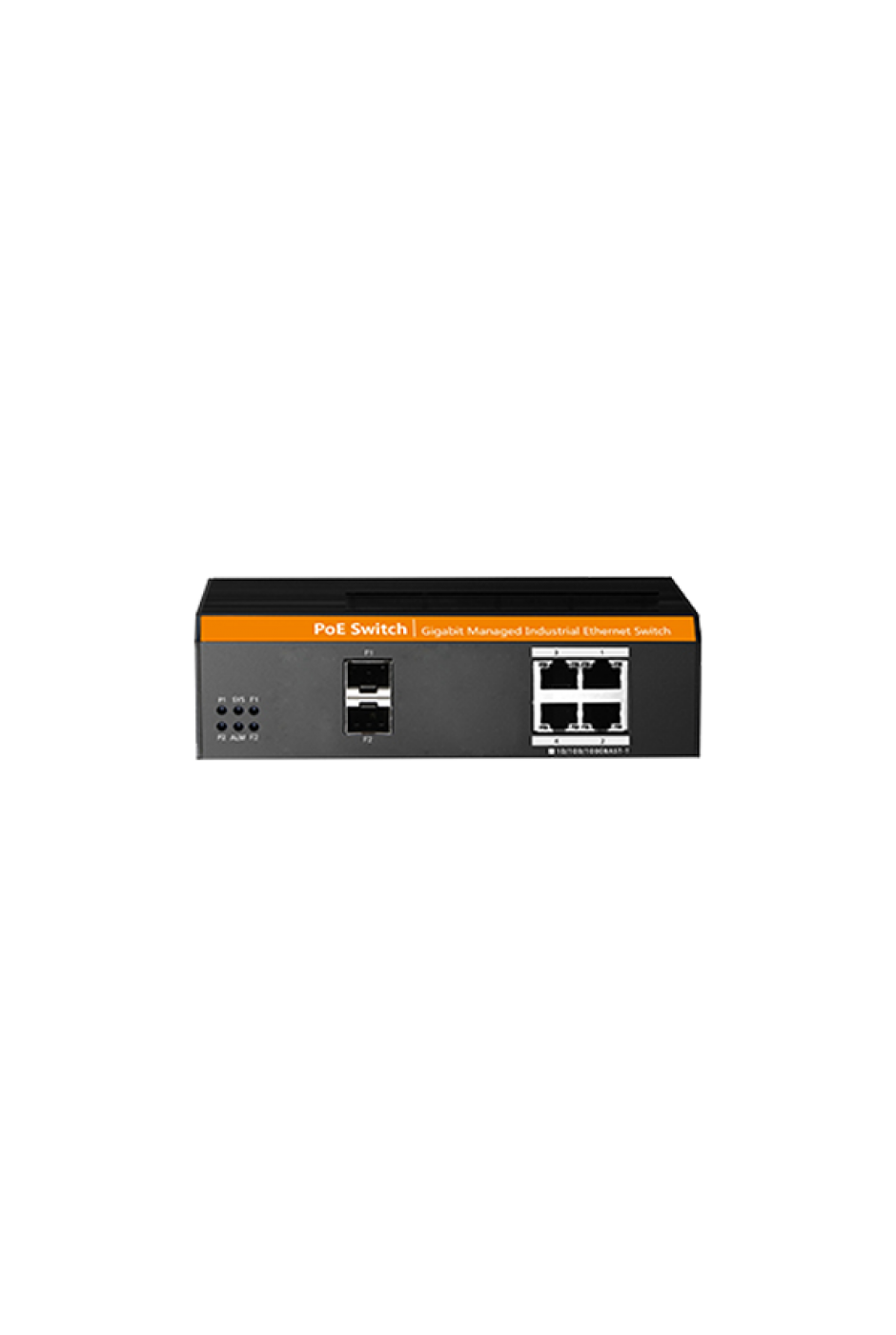 PS-END1004G-2SFP 4-Port Gigabit Yönetilebilir Endüstriyel PoE Switch