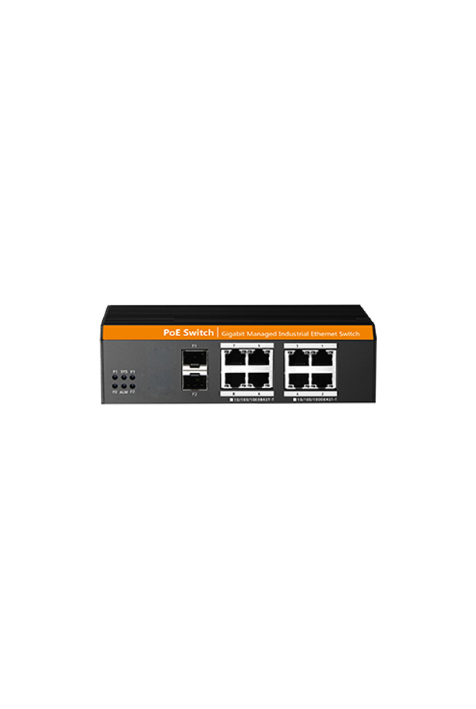 PS-END1008G-2SFP 8-Port Gigabit Yönetilebilir Endüstriyel PoE Switch
