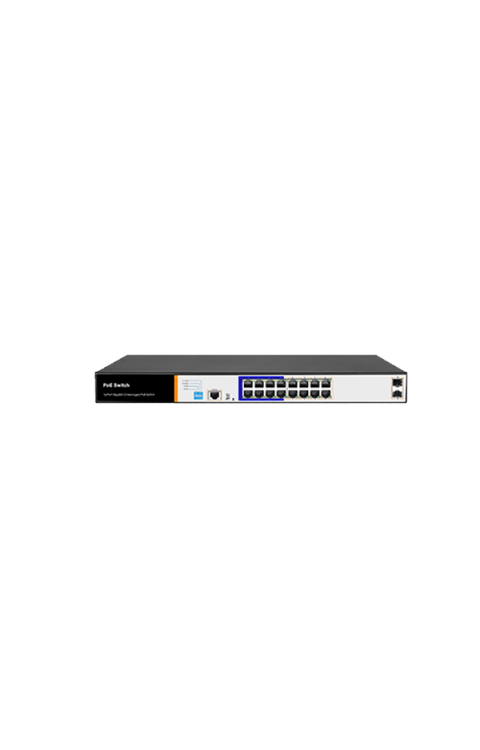YPS-3016G-2SFP-L2 Managed 16 Port Gigabit PoE Switch YPS-3016G-2SFP-L2 Managed 16 Port Gigabit PoE Switch