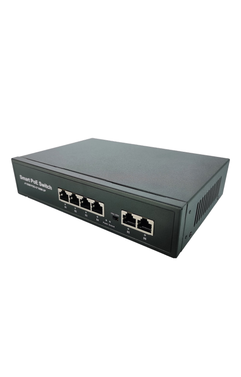 DL-3304P 6 Port 100M PoE Switch