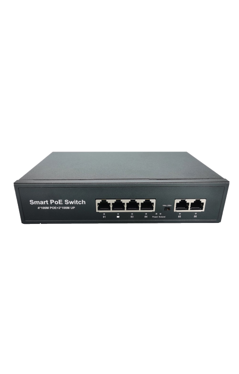 DL-3304P 6 Port 100M PoE Switch