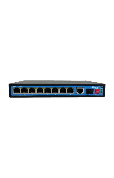 DL-3308PFG 10 Port Full Gigabit PoE Switch