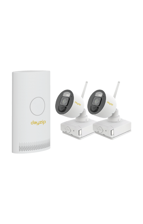 8 Kanal Wireless Bataryalı Set