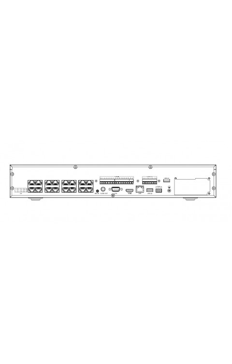 TC-R3420 H.265 4HDD 20 Kanal PSE NVR